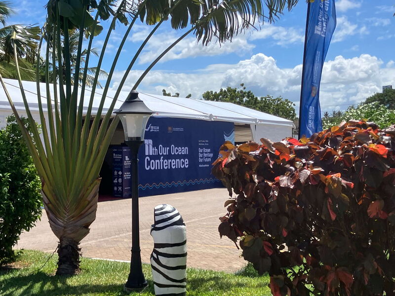 Vor Ort bei der Our Ocean Konferenz in Kenia. © GIZ